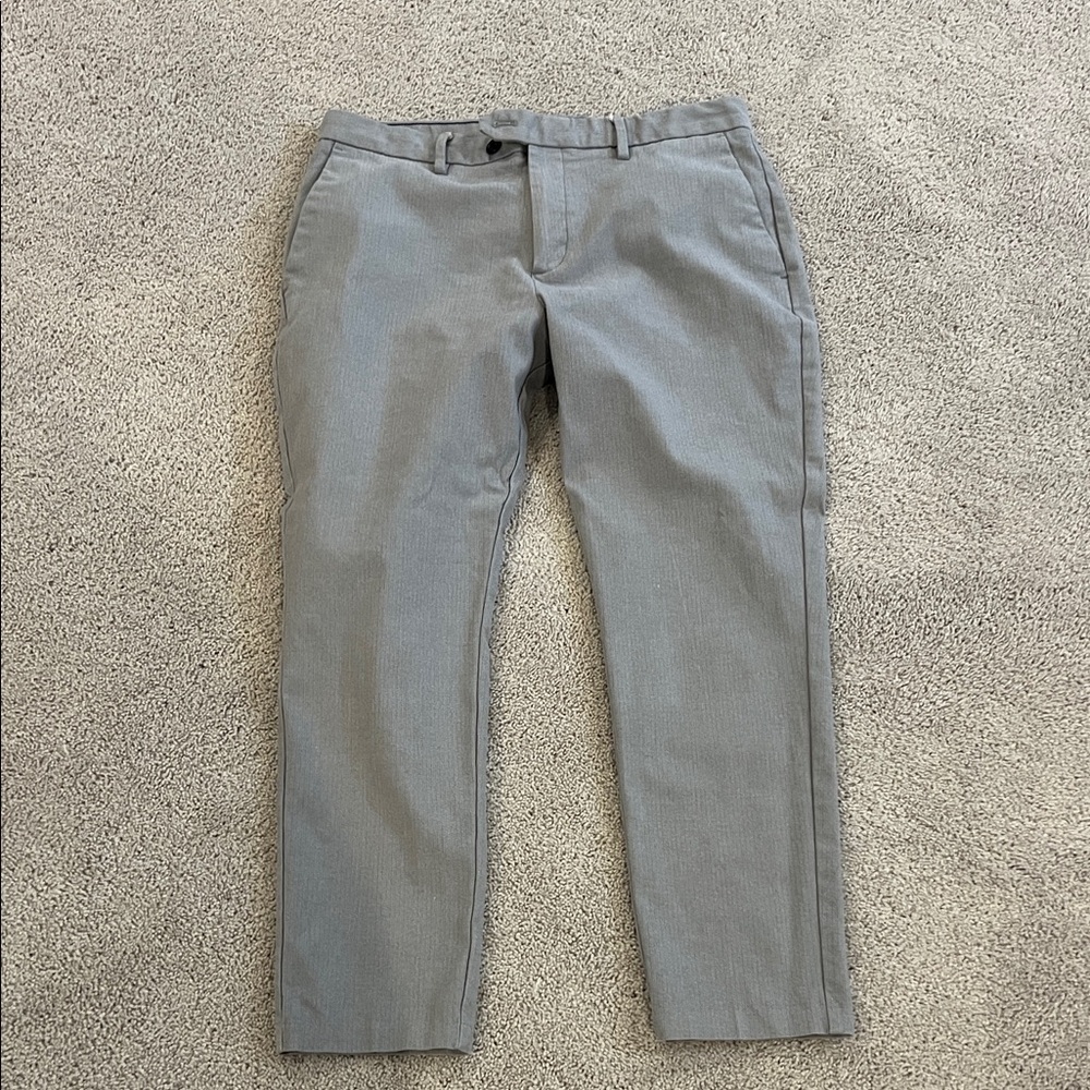 Banana Republic Men's Light Gray Chinos
